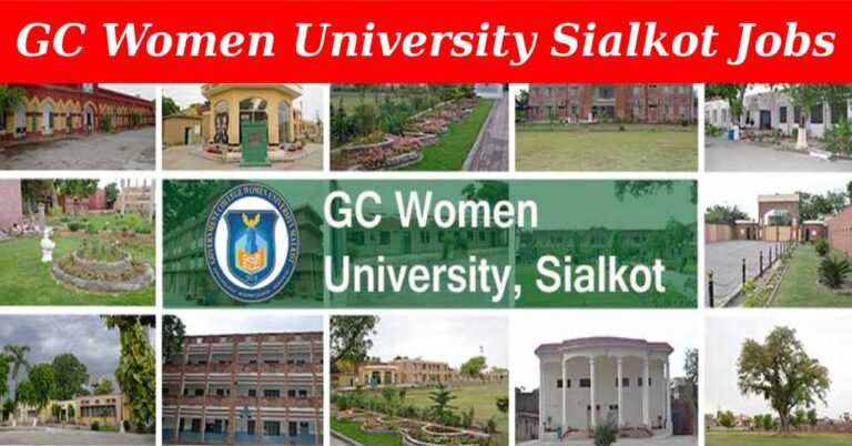 GC Women University Sialkot recruitment ( August 204) : Open Jobs/ Application